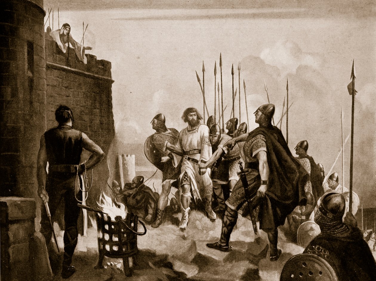 La resa del Castello di Bamborough da M. Mackinlay