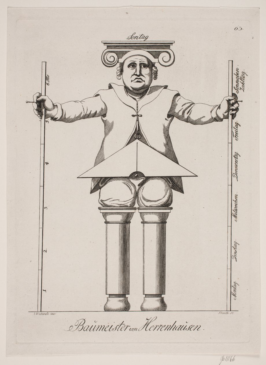 Baumeister von Herrenhausen da M. W. Schmith