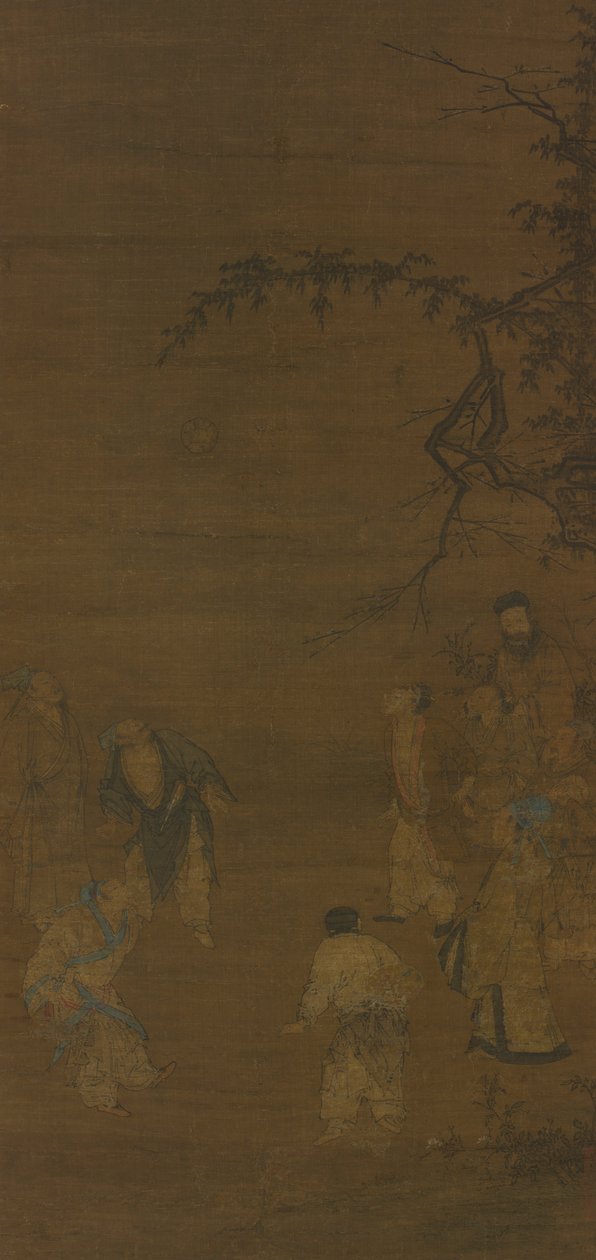 I giocatori di calcio, fine XII - inizio XIII secolo da Ma Yüan