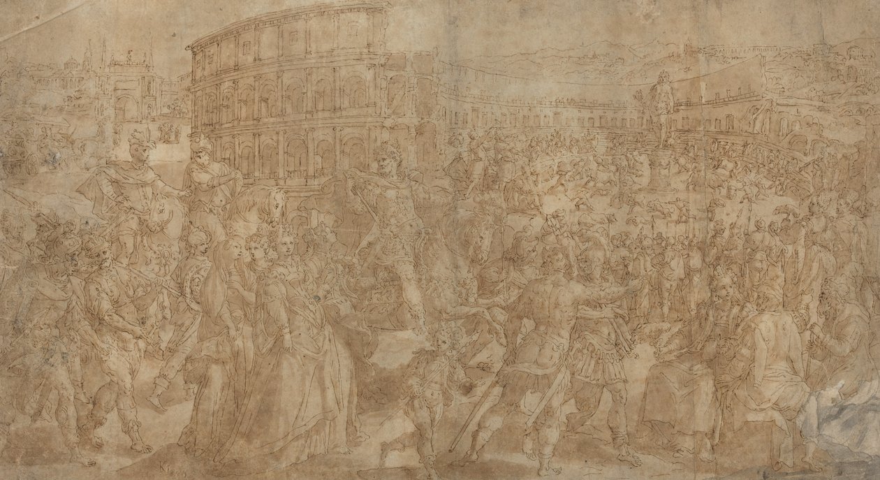 Un Trionfo Romano da Maarten de Vos