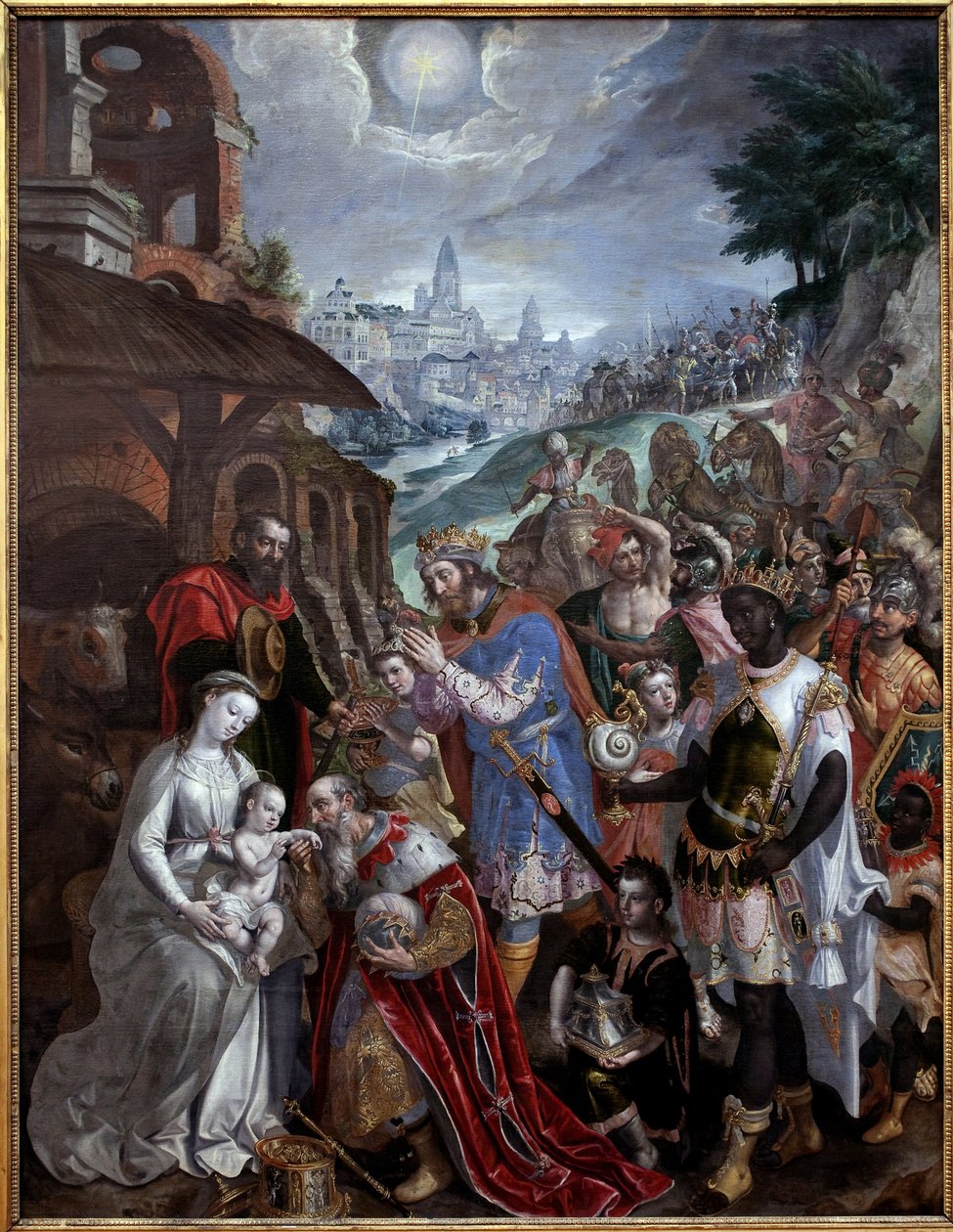Adorazione dei Magi da Maarten de Vos