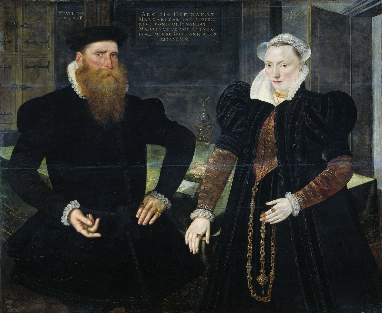 Ritratto di Gillis Hooftman da Maarten de Vos