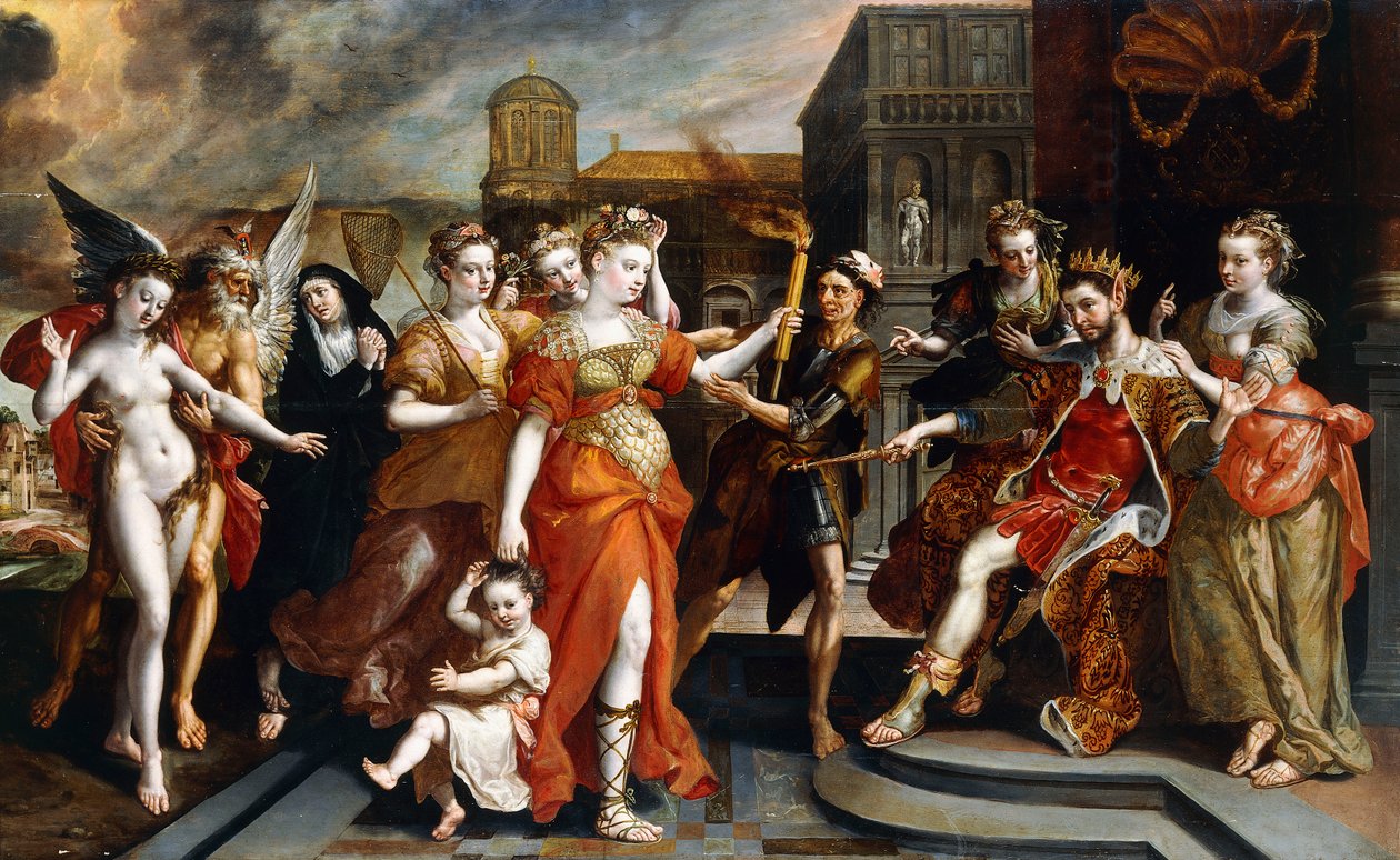 La calunnia di Apelle da Maarten de Vos