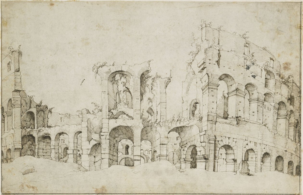 Maarten van Heemskerck - Roma, il Colosseo da Maarten van Heemskerck