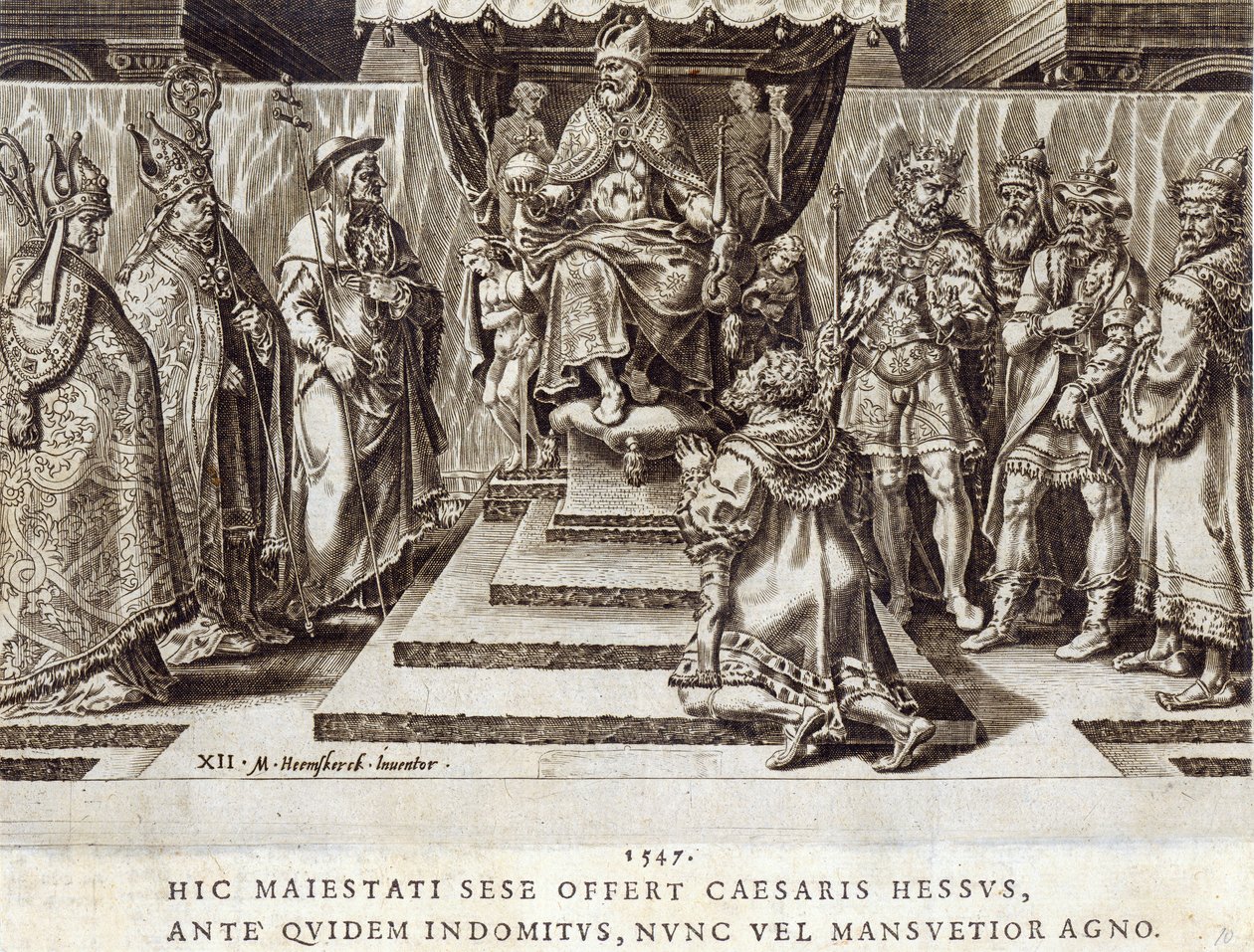 La sottomissione di Filippo, Langravio d
