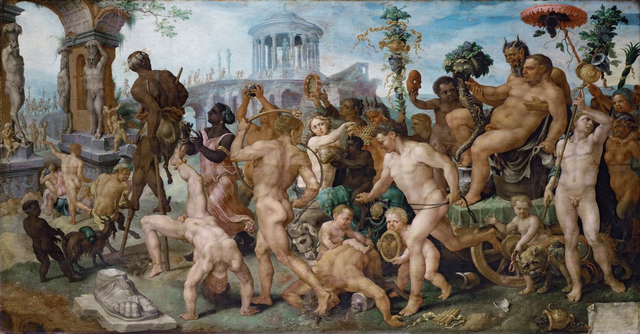 Il corteo trionfale di Bacco da Maarten van Heemskerck