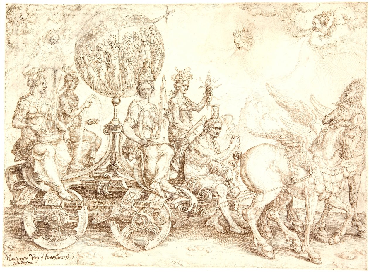 Carro trionfale. Mundus (Il mondo). (Un