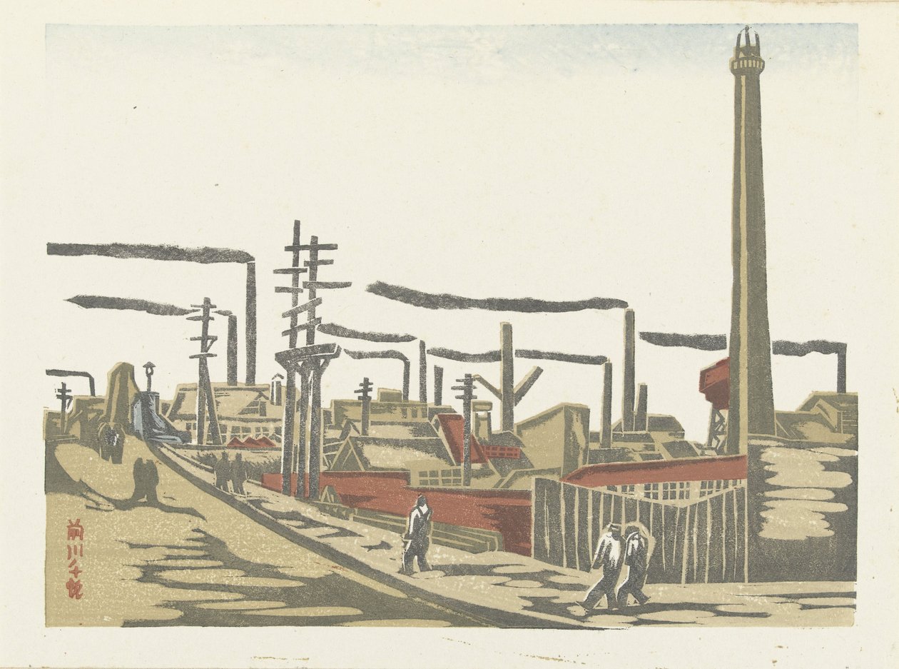 Area industriale di Fukagawa da Maekawa Senpan
