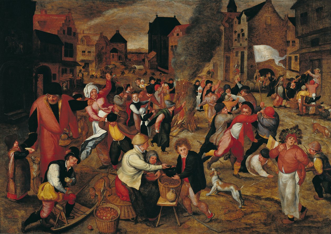 I fuochi di San Martino da Maerten van Cleve