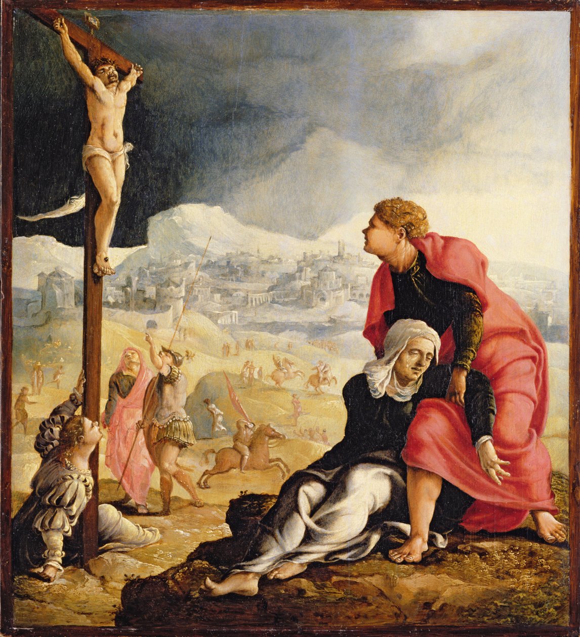 La crocifissione, c.1530 da Maerten van Heemskerck