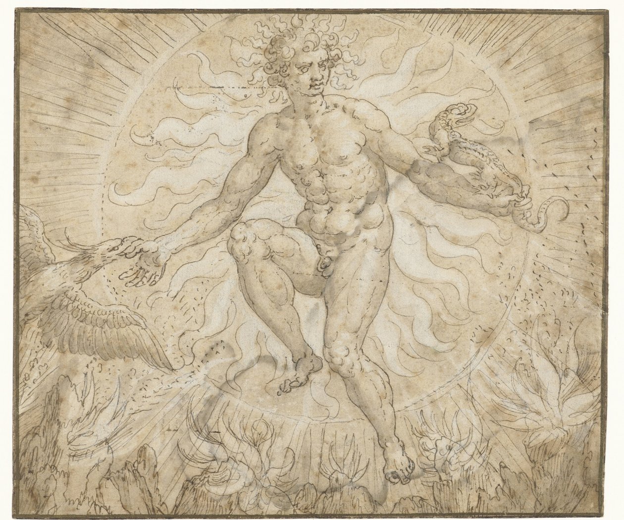Ignis (serie: Quattro elementi) da Maerten de Vos