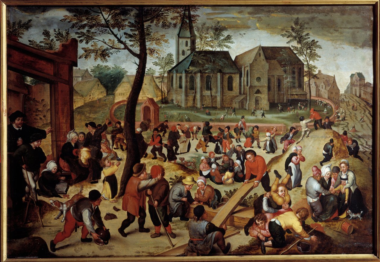 Giochi di bambini da Maerten van Cleve
