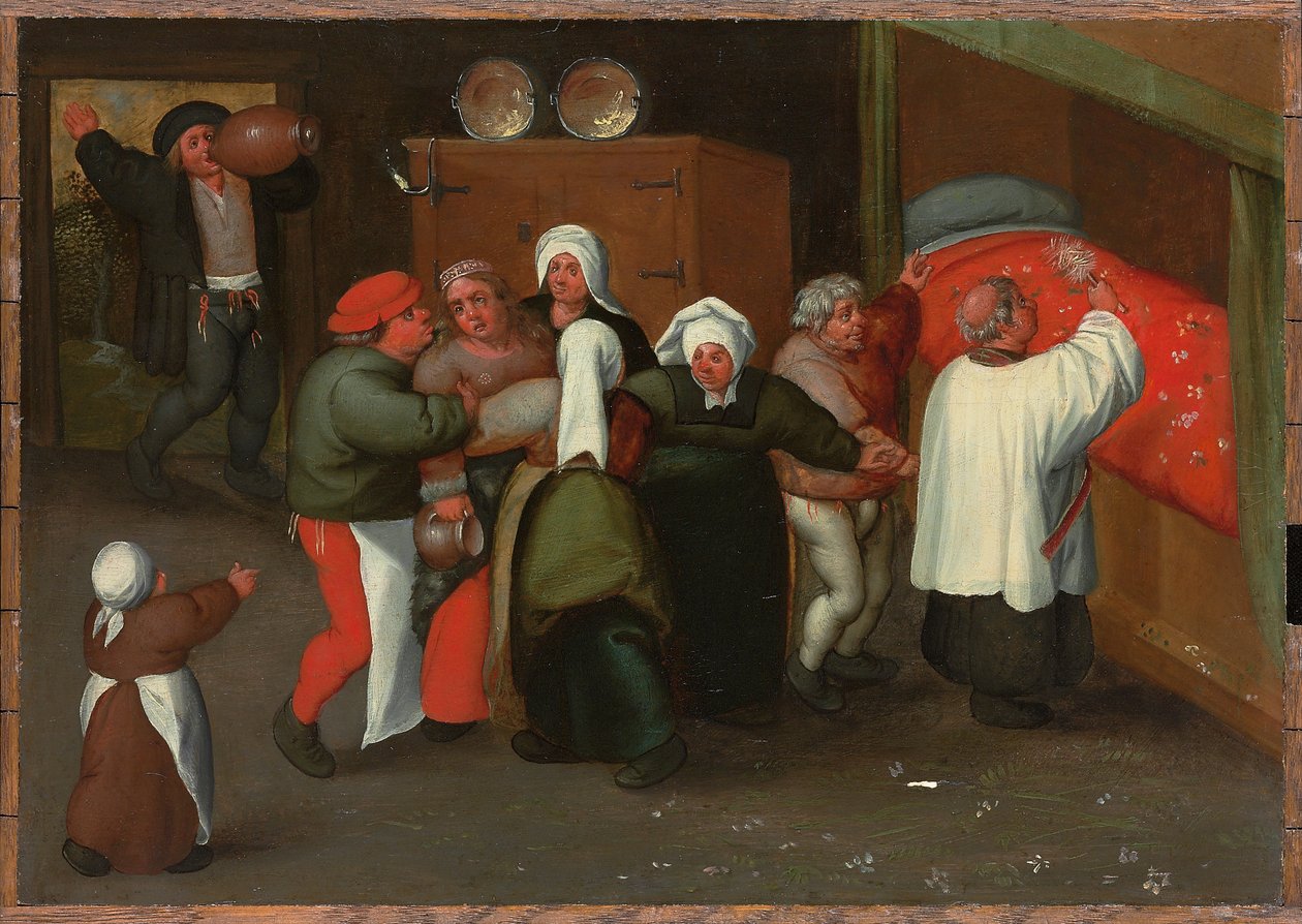 La Benedizione del Matrimonio da Maerten van Cleve
