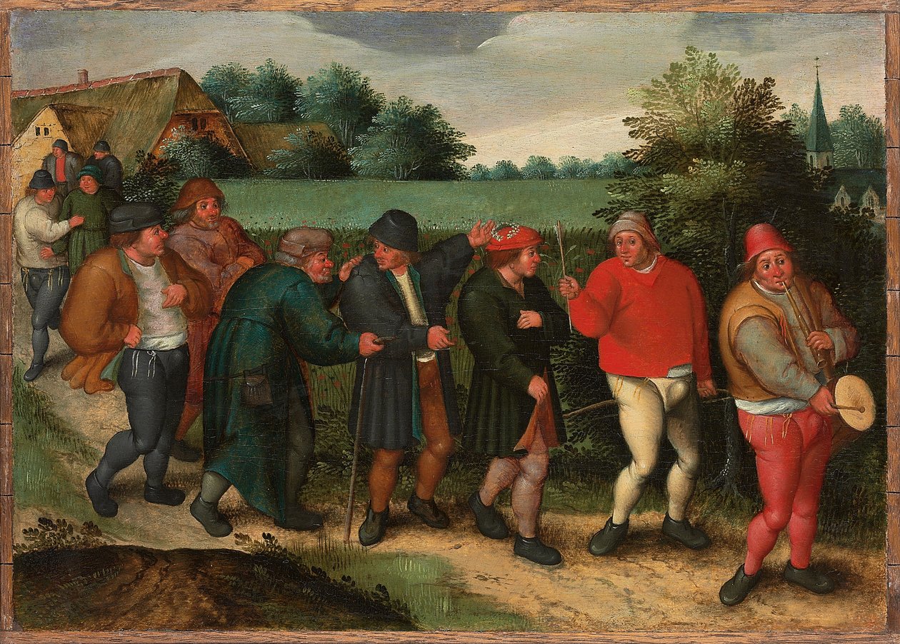 La Processione dello Sposo da Maerten van Cleve