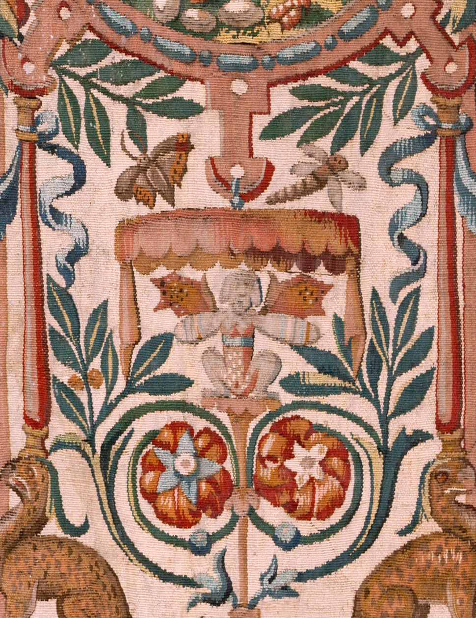 Museo Diocesano. Serie Storia di Gedeone. Gli israeliti consegnano a Gedeone la loro parte del bottino. Seta e lana. Donazione del Vescovo Vicente Roca de la Serna da Maerten van Heemskerck