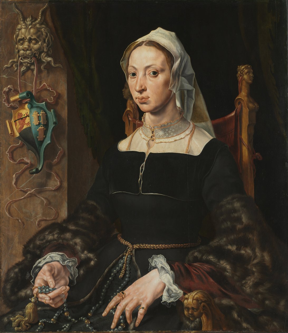 Ritratto di Machtelt Suijs, c. 1540-1545 da Maerten van Heemskerck