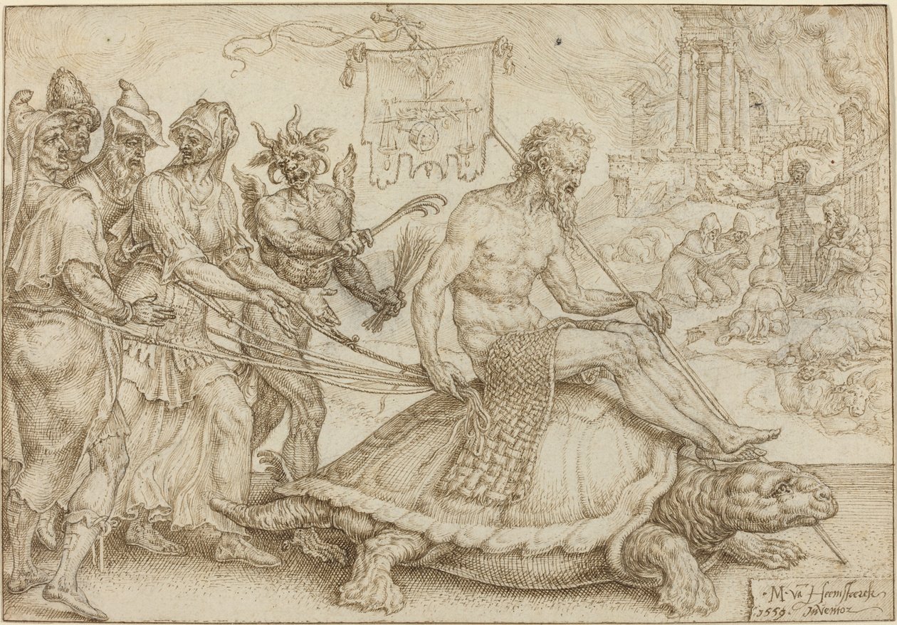 Il Trionfo di Giobbe da Maerten van Heemskerck