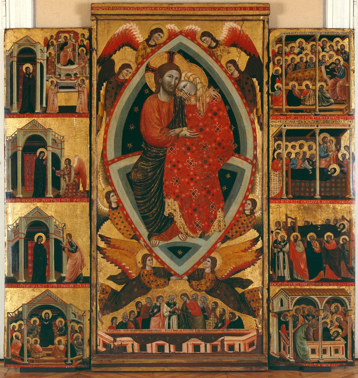 Trittico della Vergine da Maestro di Cesi