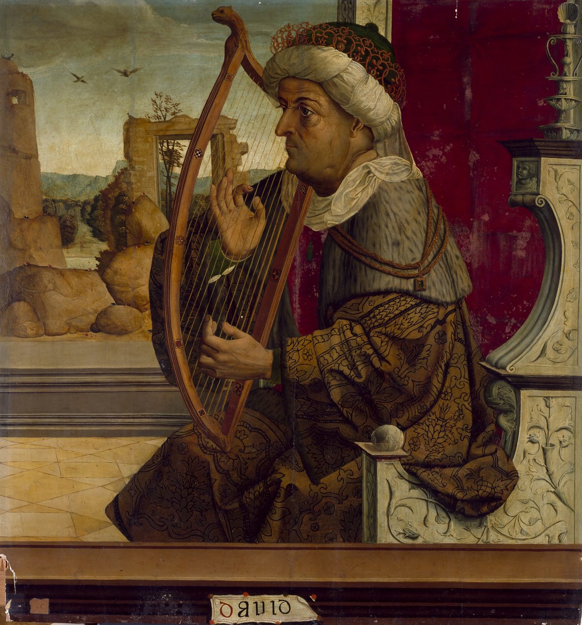 Re Davide da Maestro de Becerril