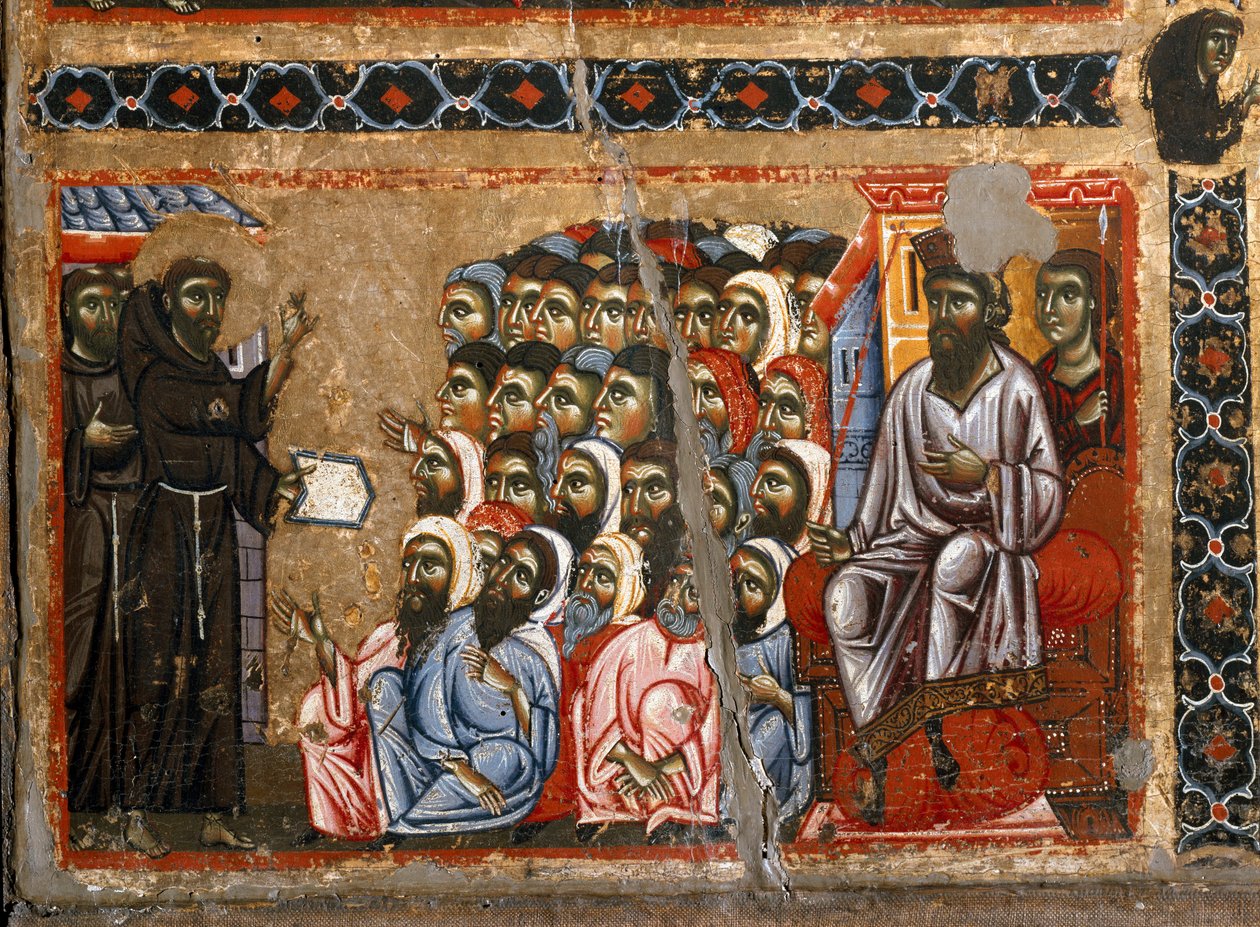 Storia della vita di San Francesco dal polittico di San Francesco d