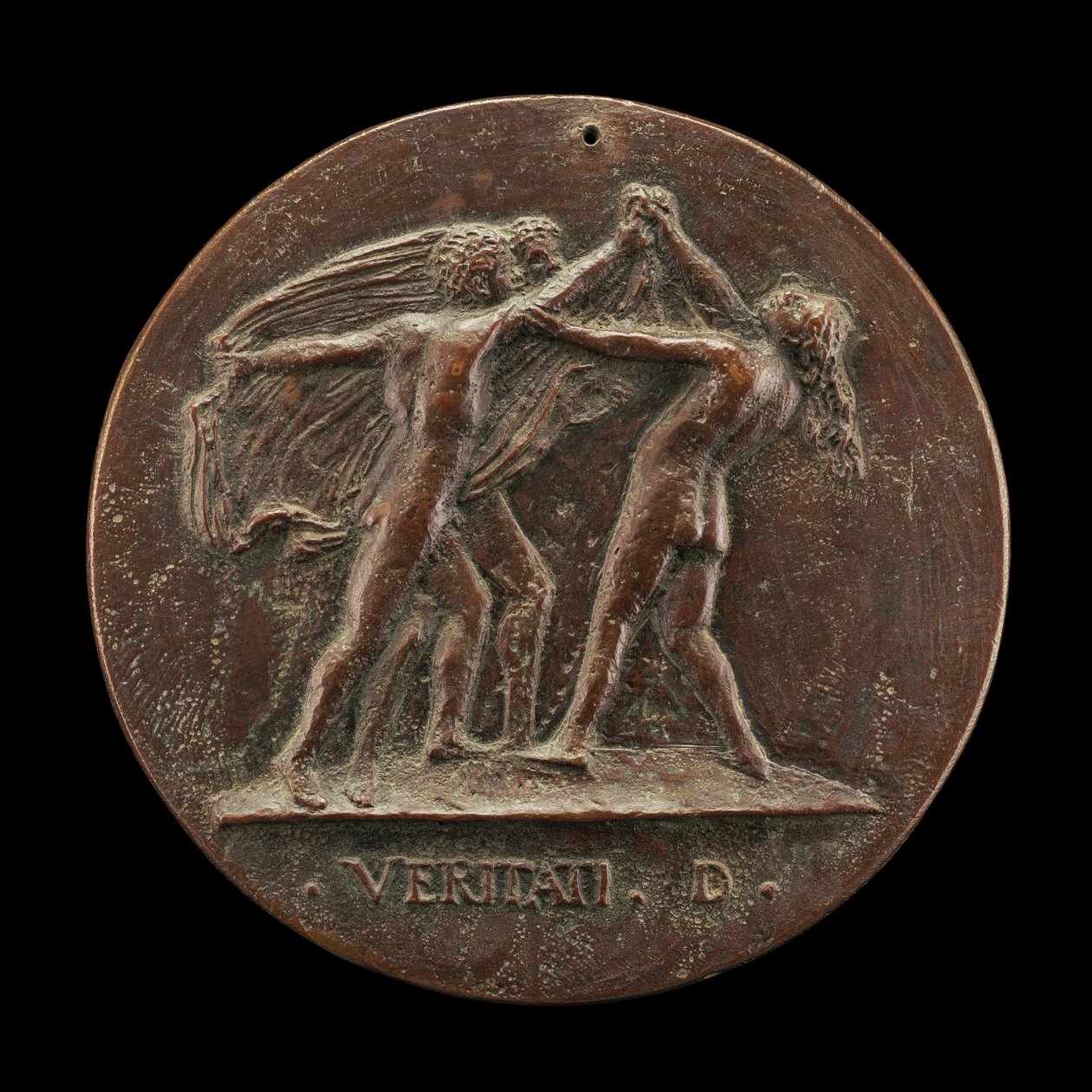 La verità svelata da due uomini [retro], 1520s da Maffeo Olivieri