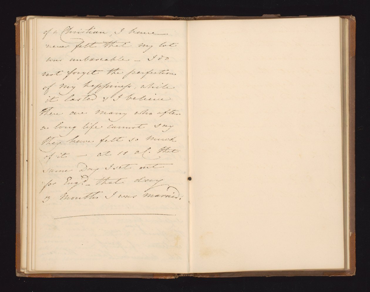 Estratto del manoscritto dal racconto della campagna di Waterloo di Lady De Lancey da Magdalene Hall De Lancey