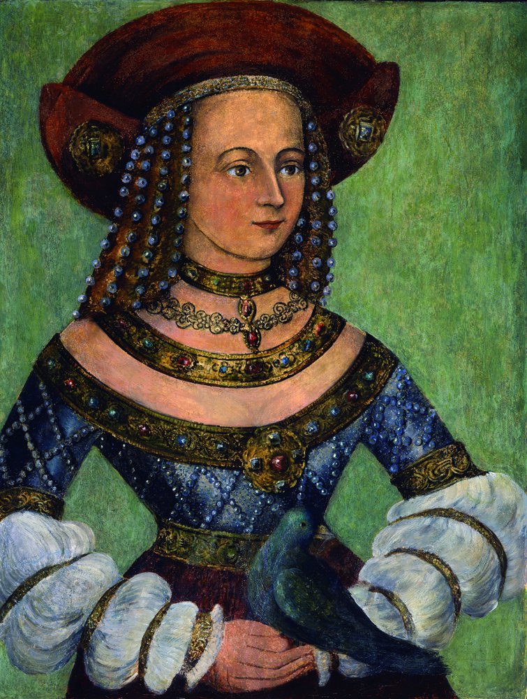 Ritratto di Jadwiga Jagiellon da Nicolaus Alexander Mair von Landshut