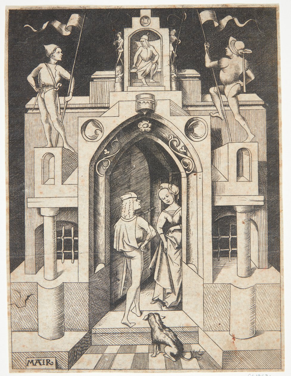 Danese: Benvenuto in una porta da Mair von Landshut