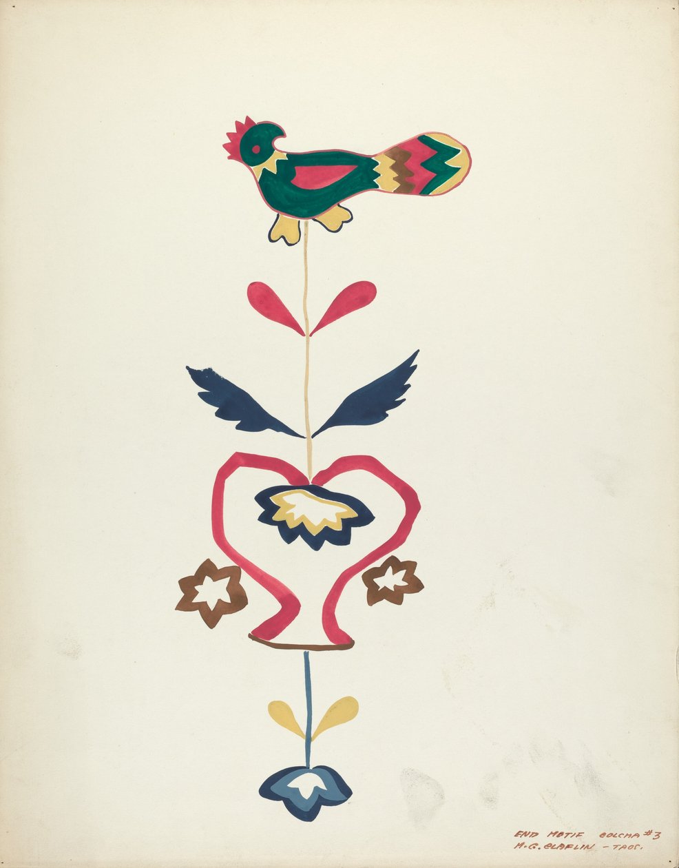 Design da un portfolio proposto, 1935-1942 da Majel G. Claflin