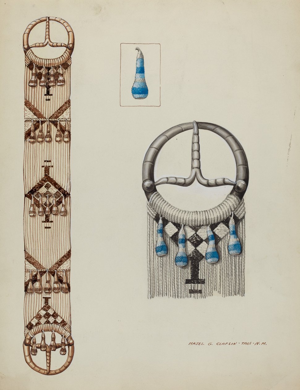 Cinch spagnolo da Majel G. Claflin
