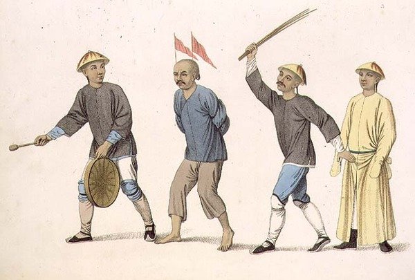 Un colpevole condotto a processo, tavola 3 da 