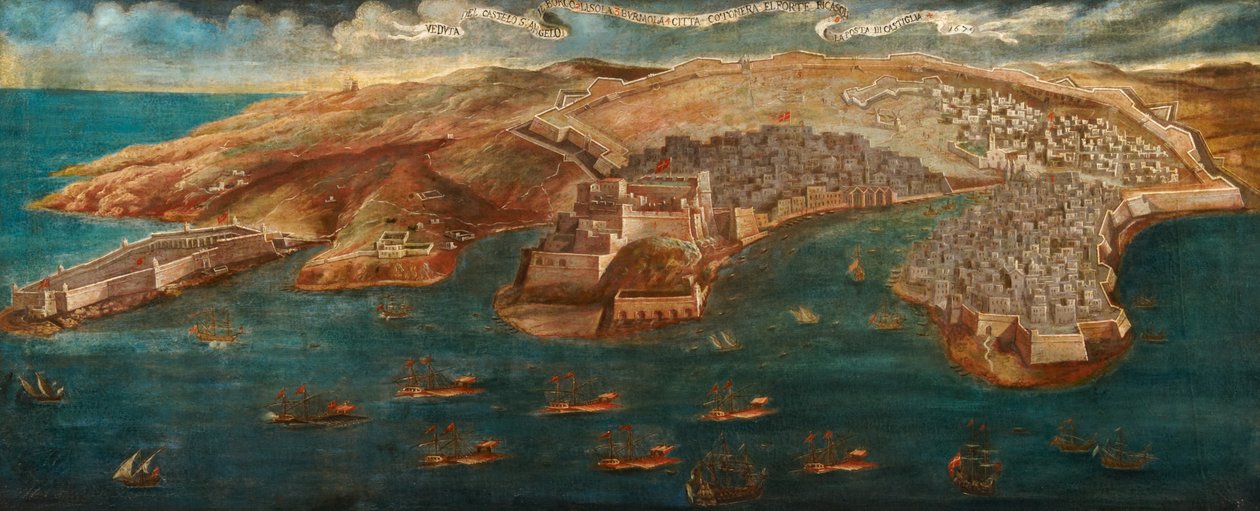Veduta di Forte Ricasoli, Castello Sant