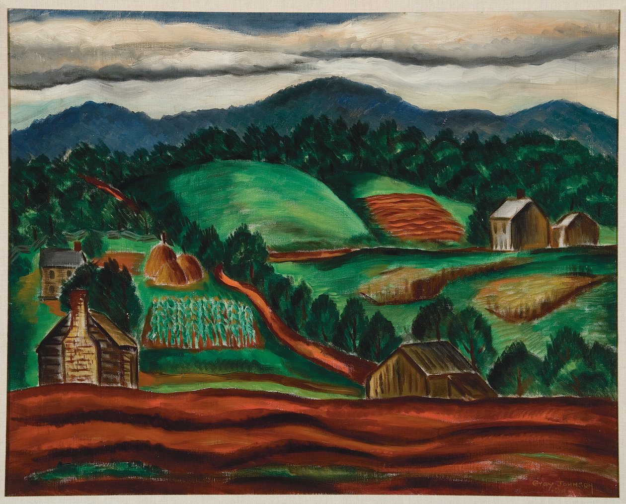 Paesaggio Meridionale #4 da Malvin Gray Johnson