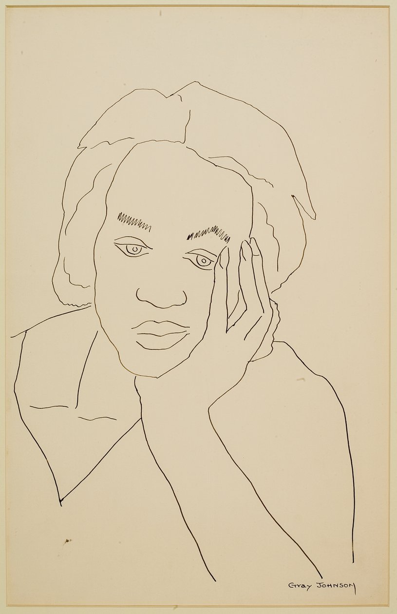 Studio di una ragazza #2 da Malvin Gray Johnson