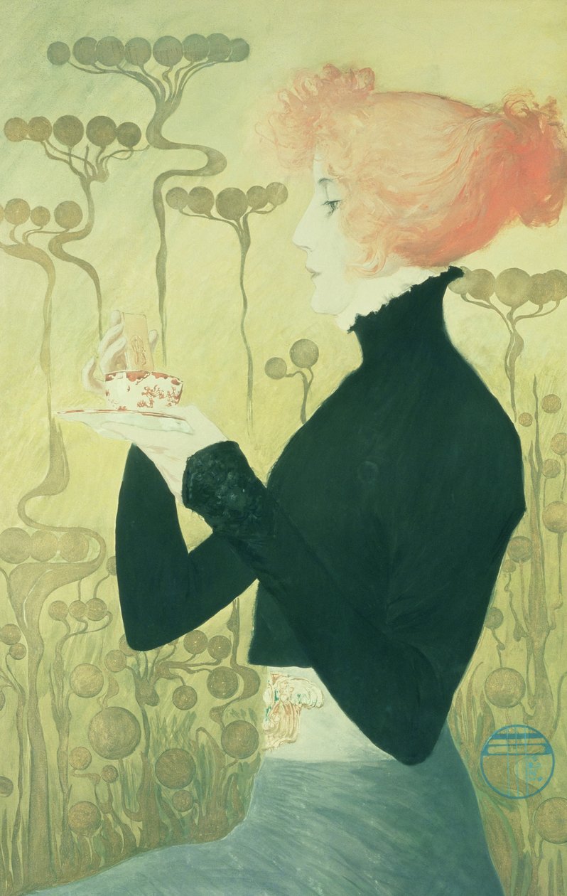 Ritratto di Sarah Bernhardt da Manuel Orazi