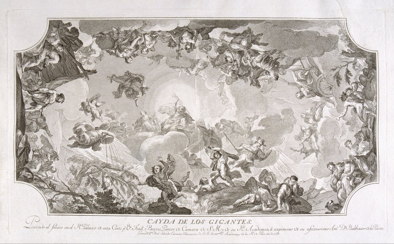 La caduta dei giganti da Manuel Salvador Carmona