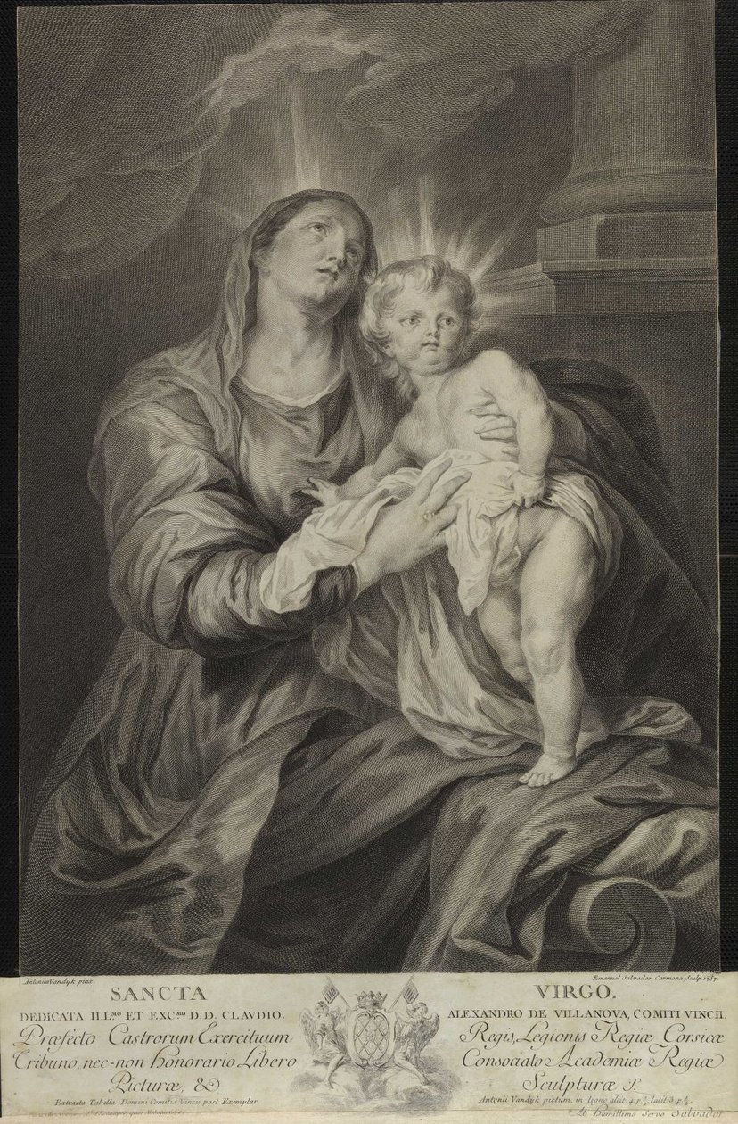 Santa Vergine da Manuel Salvador Carmona