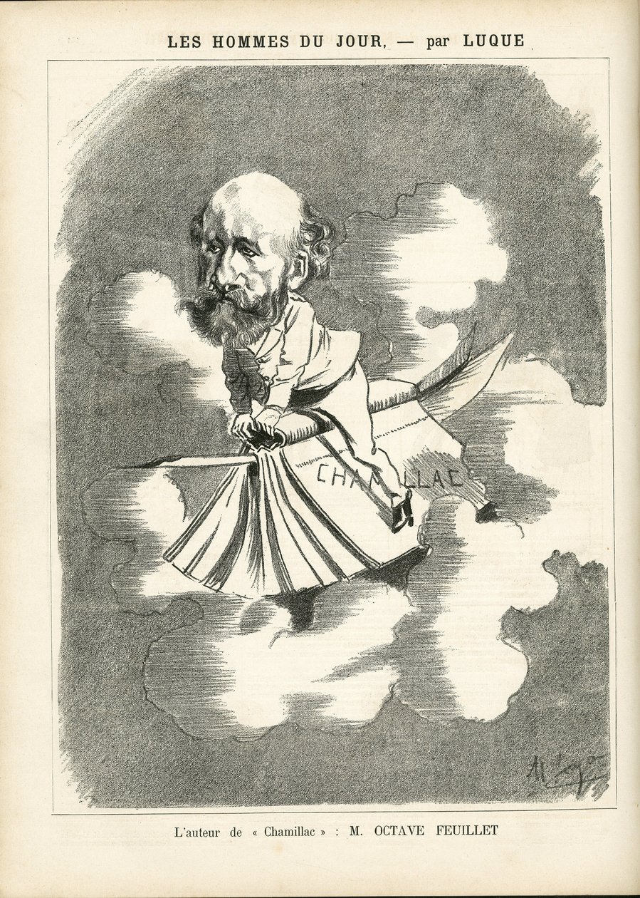 Illustrazione di Manuel Luque in La Caricature (1880) da Manuel Luque
