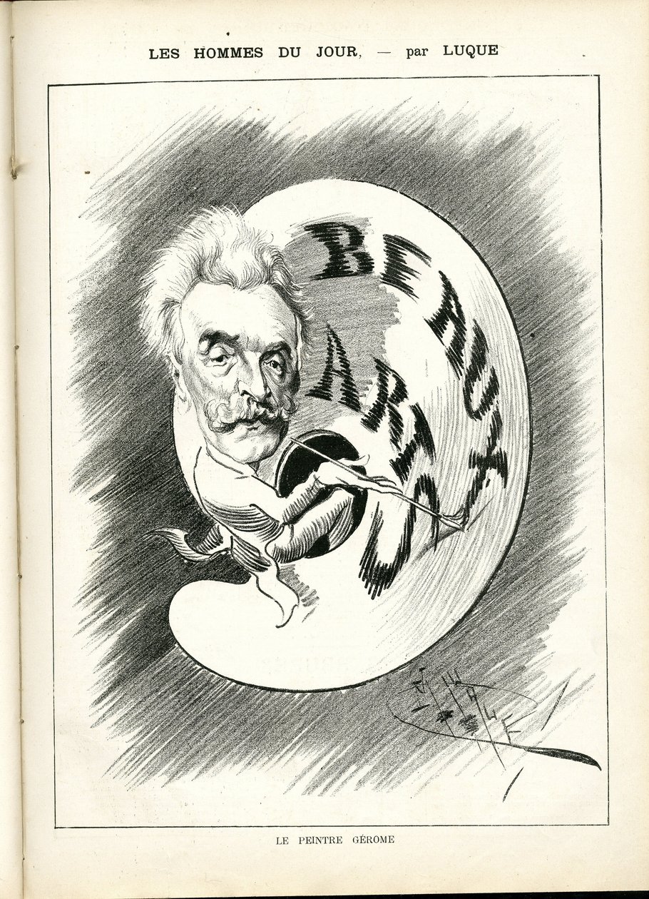 Illustrazione in La Caricature (1880) da Manuel Luque