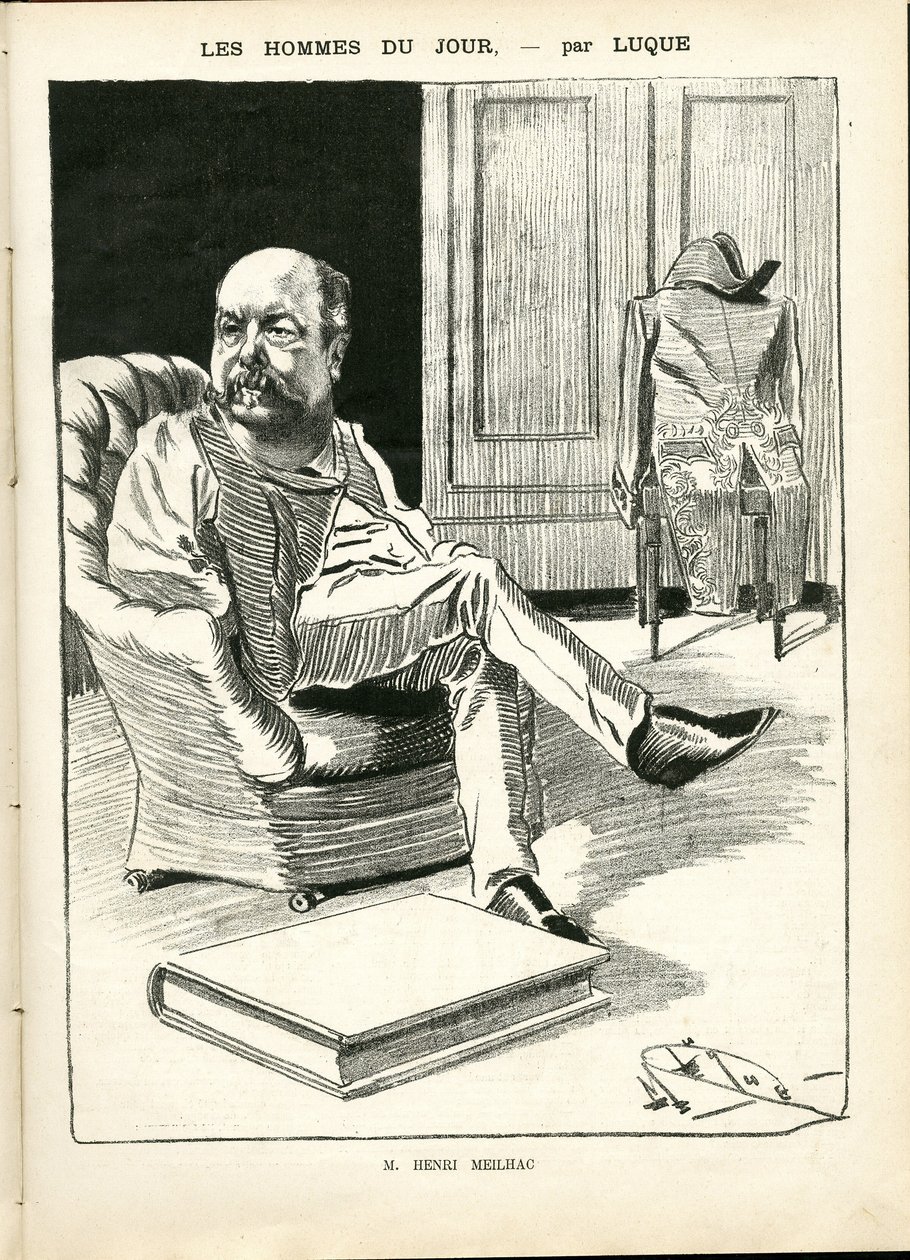Illustrazione di Manuel Luque in La Caricatura (1880) da Manuel Luque