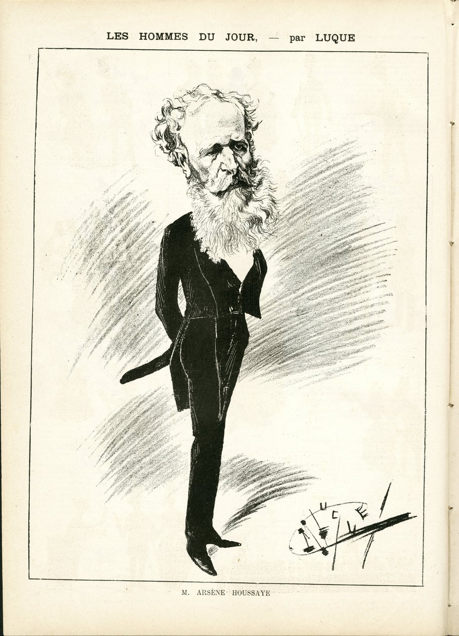 Illustrazione di Manuel Luque (1854-1919) in La Caricature (1880) da Manuel Luque
