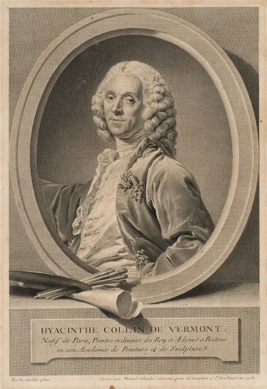 Hyacinthe Collin de Vermont, 1693-1761, pittore e membro dell