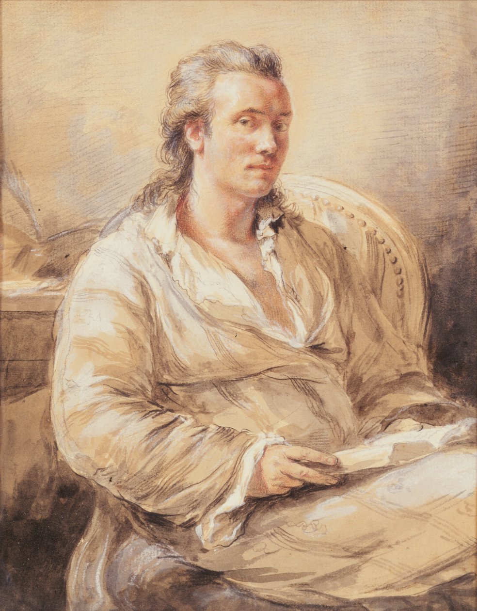 Autoritratto da Marc Theodore Bourrit