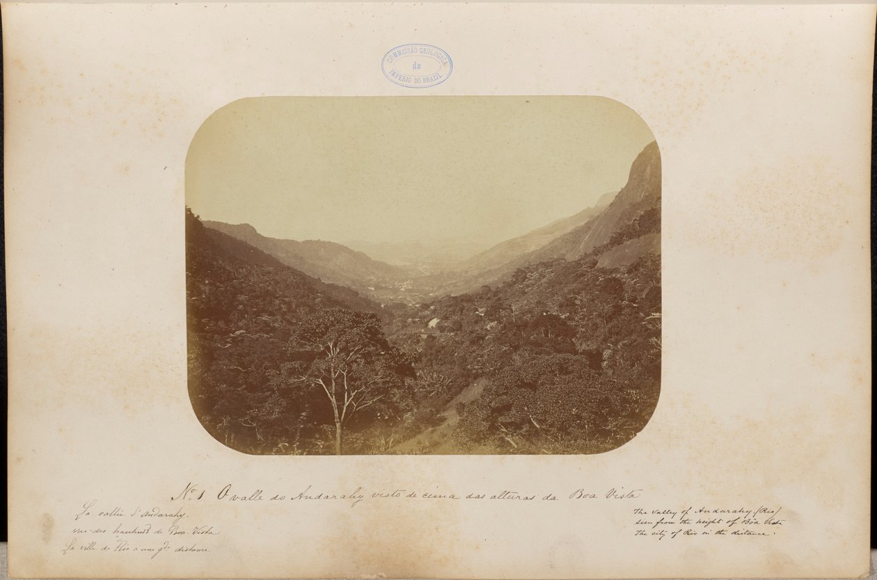 La valle di Andarahy vista dall