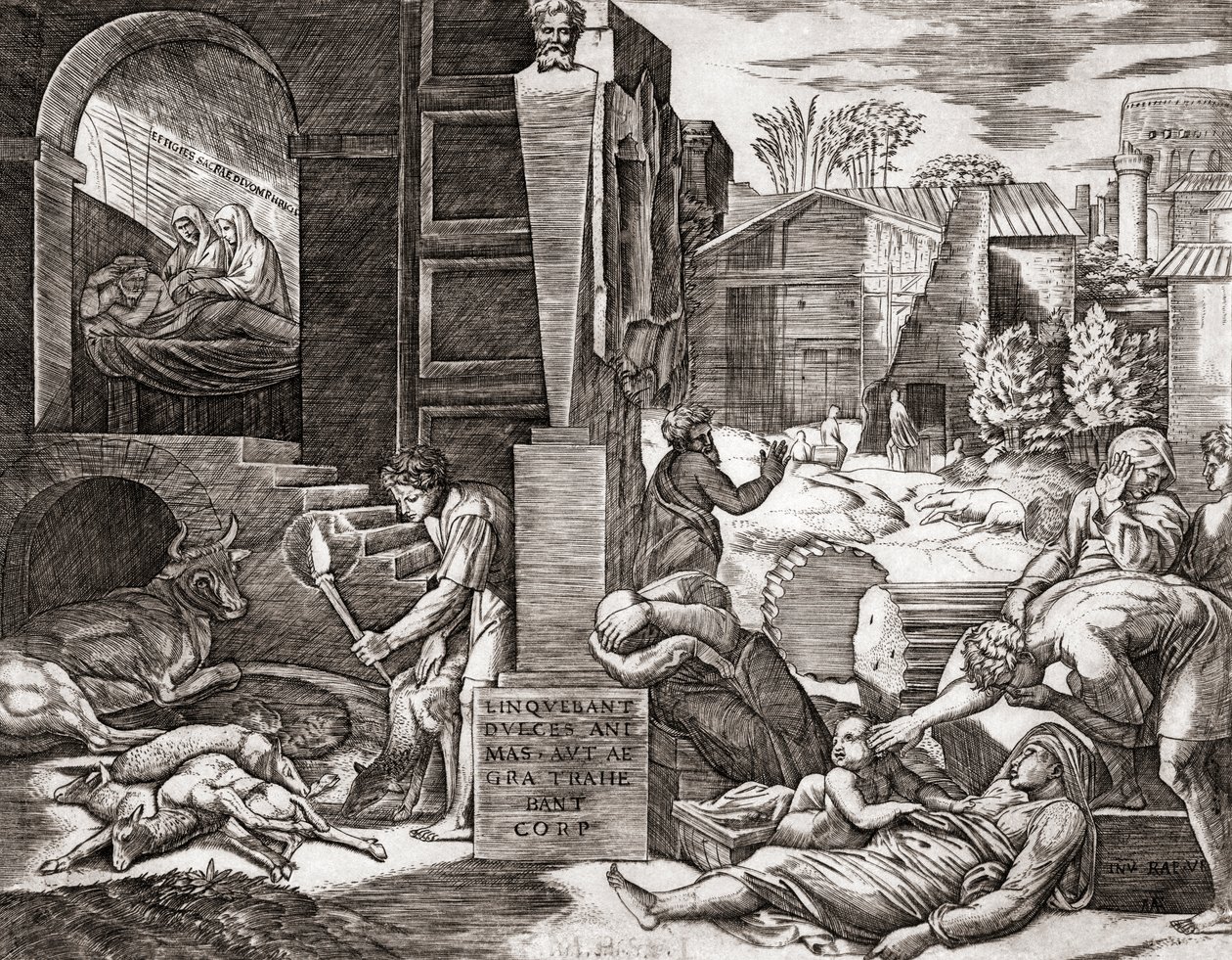 La peste da Marcantonio (after) Raimondi