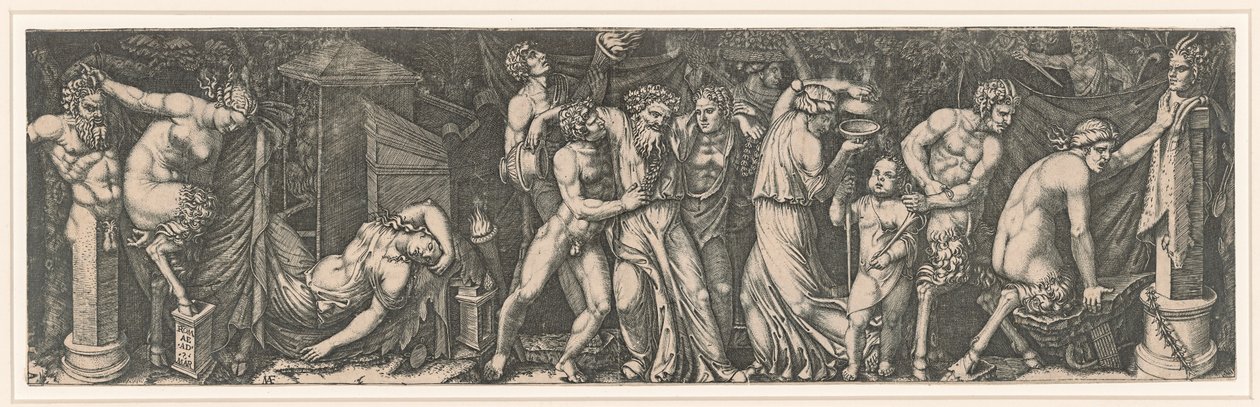 Baccanale da Marcantonio Raimondi