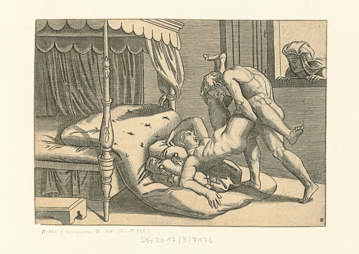 I Modi. Posizione 9 da Marcantonio, Raimondi
