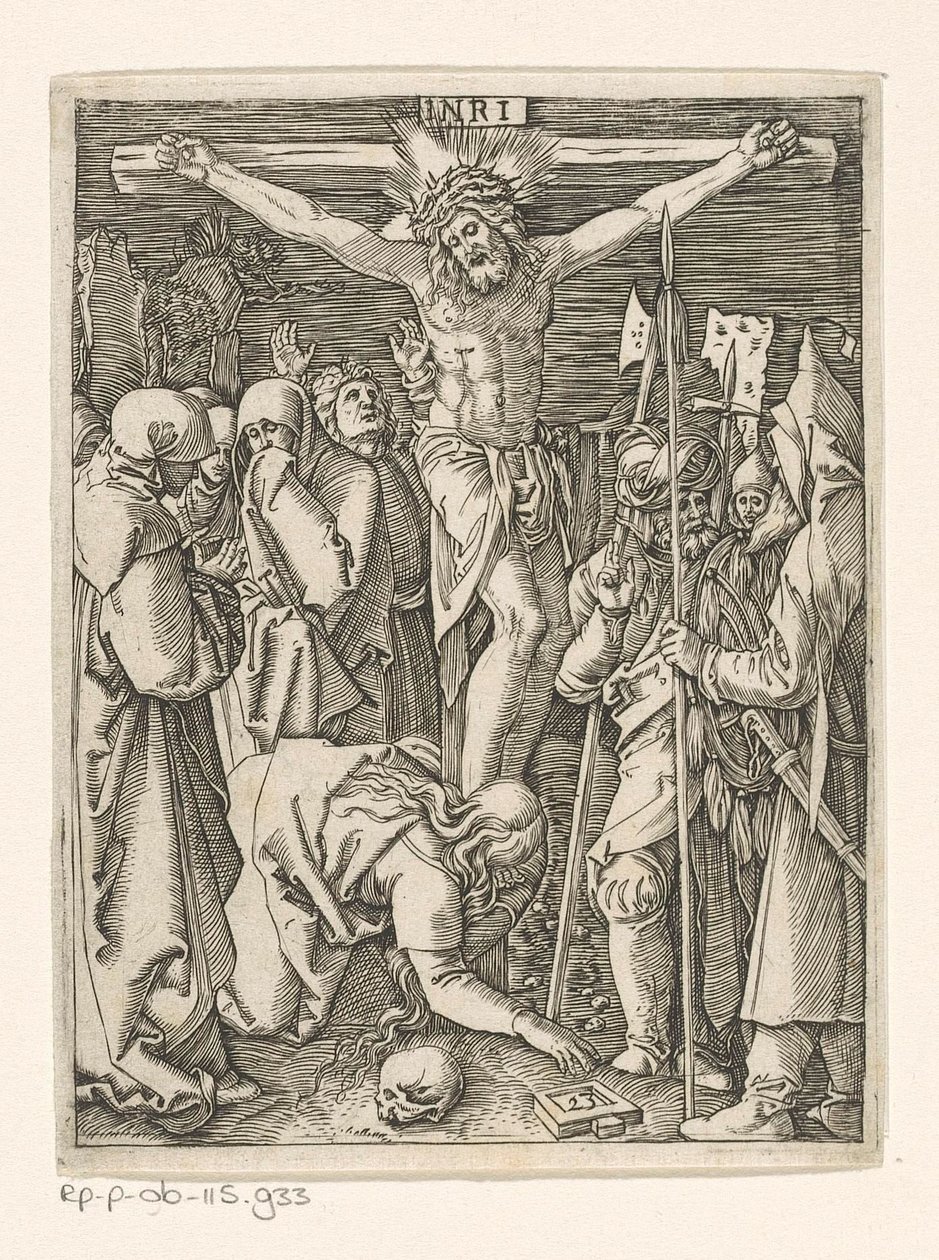 Crocifissione da Marcantonio Raimondi