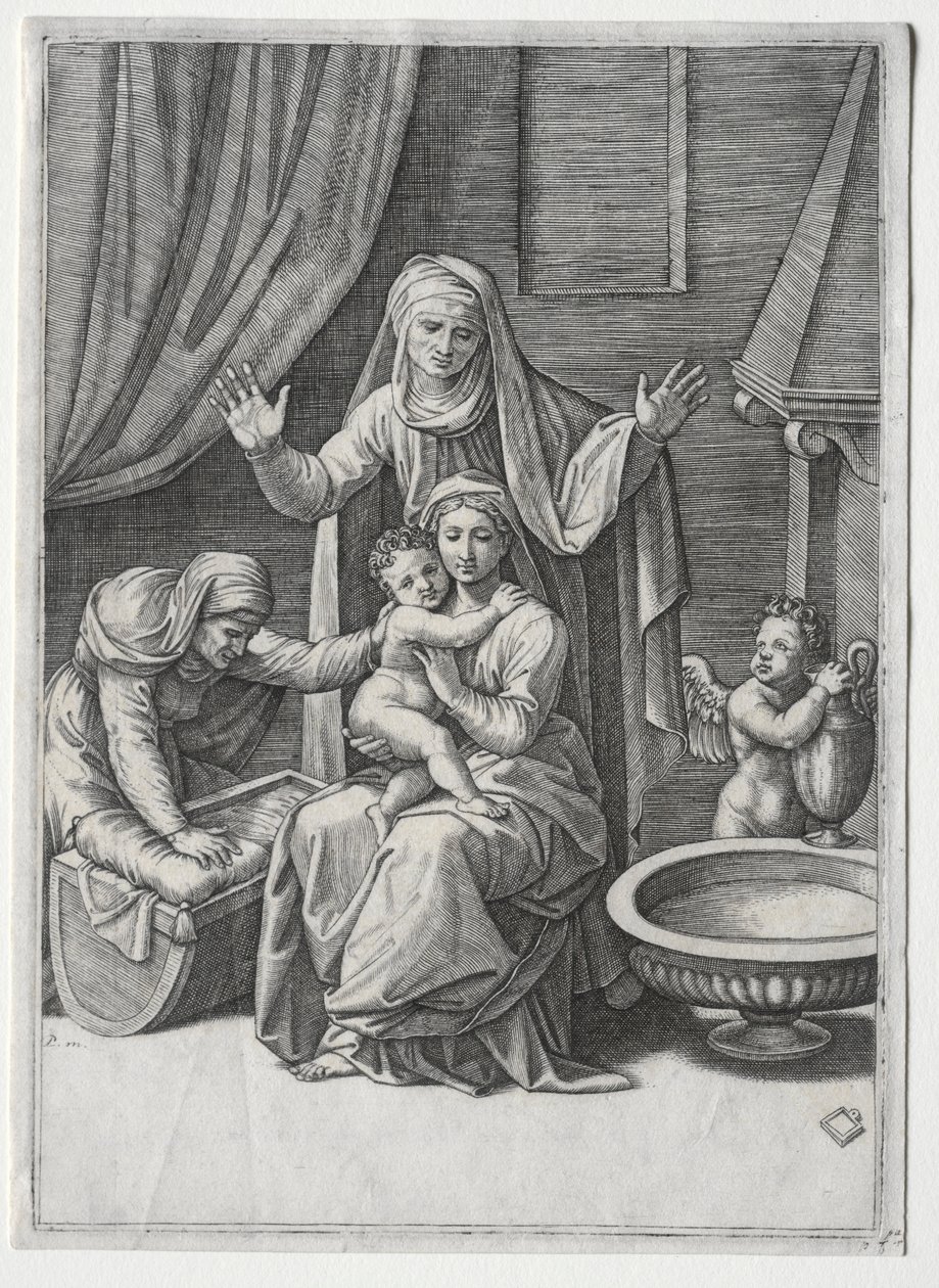 La Vergine e la Culla con Santa Elisabetta e Sant