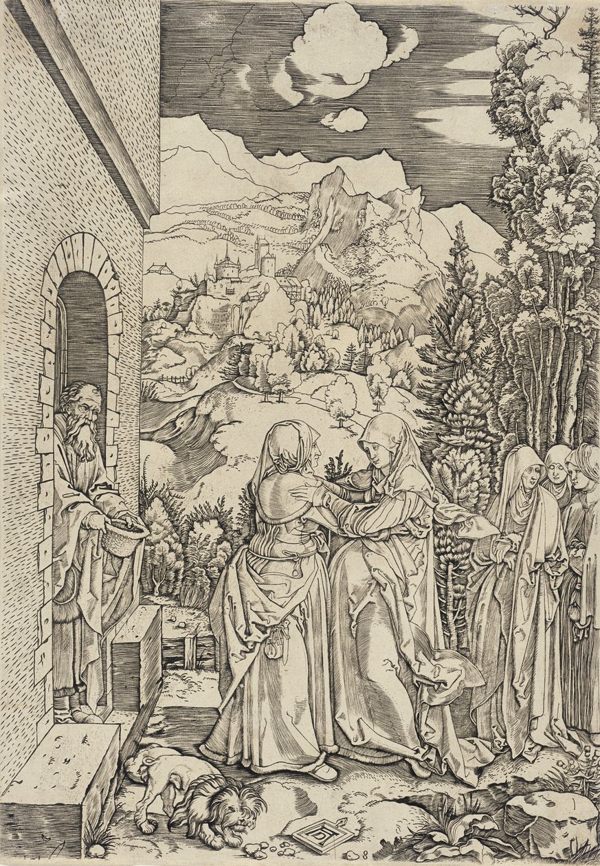 La Visitazione da Marcantonio Raimondi